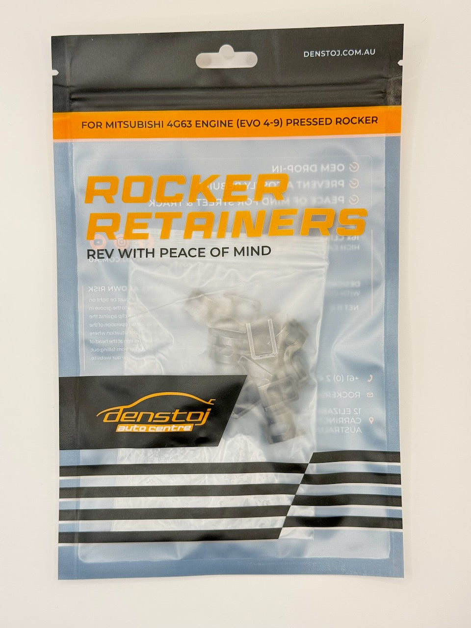 Denstoj Rocker Retainers for 4G63 Mitsubishi Engine (Evo 4-9) Pressed Rockers