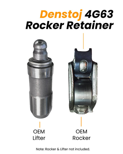 Denstoj Rocker Retainers for 4G63 Mitsubishi Engine (Evo 4-9) Pressed Rockers